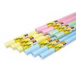 Poster Paper Rolls 10M Ast Pstl Pk10