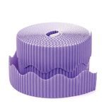 Scalloped Cgt Border Rolls Rich Blue