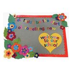 Giant Paper Flowers Assorted Pk100