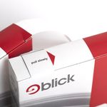 Blick 19Mm Diameter White Labels