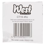 Blick 80X120Mm Typist Labels Wht P80