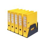Rotadex Lever Arch File Rack Black