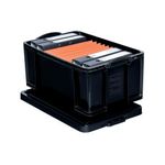 Really Useful 64L Rcyc Stor Box Blk