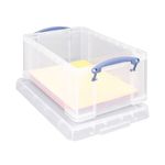 Really Useful 9L Storage Box/Lid Clr