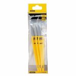 Stanley Knife Disposable Card Pk3