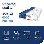 Xpressnap 1-Ply Napkins White Pk1125
