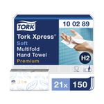 Tork Xpress Prem Sft Towl 150Sh Pk21
