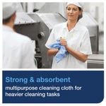 Tork Cleaning Cloth H/Duty X105 Pk4
