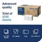 Tork Sinfold Hand Towels Grn Pk 3750