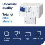Xpress Univ Hand Towel H2 1-Ply Pk12