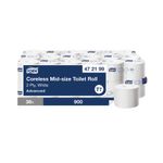 T7 Coreless Toilet Roll 2-Ply Pk36