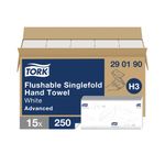 Tork Flushable Hand Towel 2 Ply P15