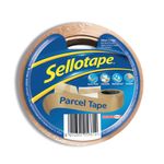 Sellotape Parcel Tape Brown Pk8