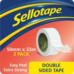 Sellotape Double Sided Tape Pk3