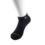 No Show Recycled Sock Black Medium