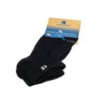 No Show Recycled Sock Black Medium