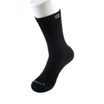 Crew Sock Recycled Black Small