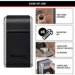 Master Lock Wall Mount Key Lock Box
