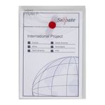 Snopake Ppfile Wlt A6 Clr 13293 Pk5