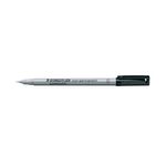 Staedtler Lumoclr Sf Wbase Blk Pk10