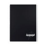 Silvine Luxpad W/B Exec N/Bk A4 150P