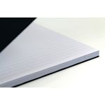 Silvine Luxpad W/B Exec N/Bk A4 150P