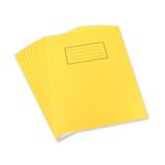 Silvine 9X7 Exer Books R/M Ylw Pk10