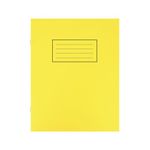 Silvine 9X7 Exer Books R/M Ylw Pk10