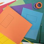 Silvine 9X7 Exer Books R/M Blu Pk10