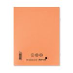 Silvine 9X7 Ex Books 5Mm Sq Org Pk10