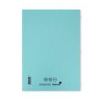 Silvine Plain Ex Book A4 Blu Pk10