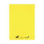 Silvine Tough Shell Ex Book Ylw Pk25