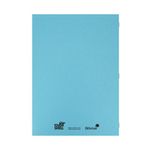 Silvine Tough Shell Ex Book Blu Pk25