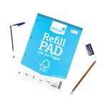 Silvine Everyday A4 Rfl Pad Pk5