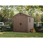 Keter Darwin Shed 6X6Ft Wood Brown