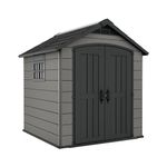 Keter Premier Shed 7.5X7Ft Grey