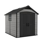 Keter Premier Shed 7.5X9Ft Grey