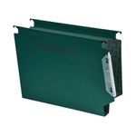 Rexel Crystalfile Lat File Grn Pk25