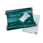 Rexel Crystalfile Susn File Grn Pk25