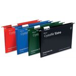 Rexel Crystalfile Susn File Grn Pk25