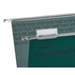 Rexel Crystalfile Susn File Grn Pk50