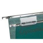 Rexel Crystalfile Susn File Grn Pk50