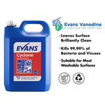 Evans Cyclone Ex Thick Bleach 5L Pk2