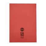 Rhino A4 Ex Book Plain/8Mm Red Pk50
