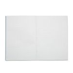 Rhino A4 Ex Book 7Mm Sq L/Blue Pk50