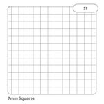 Rhino A4 Ex Book 7Mm Sq L/Blue Pk50