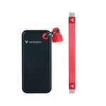 Verbatim Pocket Ssd 512Gb Blk/Red