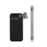 Verbatim Pocket Ssd 256Gb Blk/Grey