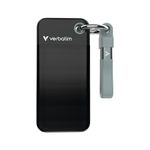 Verbatim Pocket Ssd 256Gb Blk/Grey
