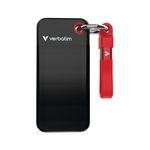 Verbatim Pocket Ssd 256Gb Blk/Red
